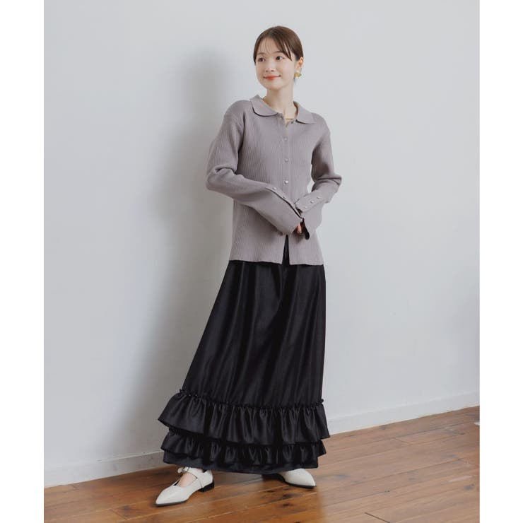 リブニットカーデ | RETRO GIRL | 詳細画像16 