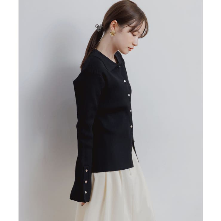 リブニットカーデ | RETRO GIRL | 詳細画像5 