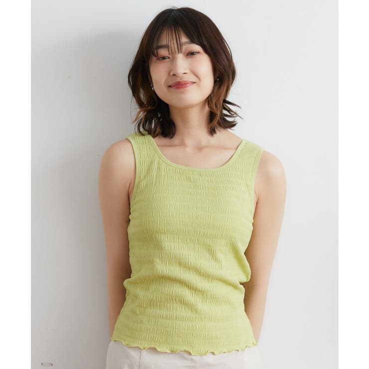 GRN1 | カップツキシャーリングタンク | RETRO GIRL