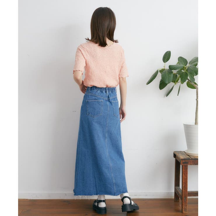 スリットデニムナローSK | RETRO GIRL | 詳細画像21 