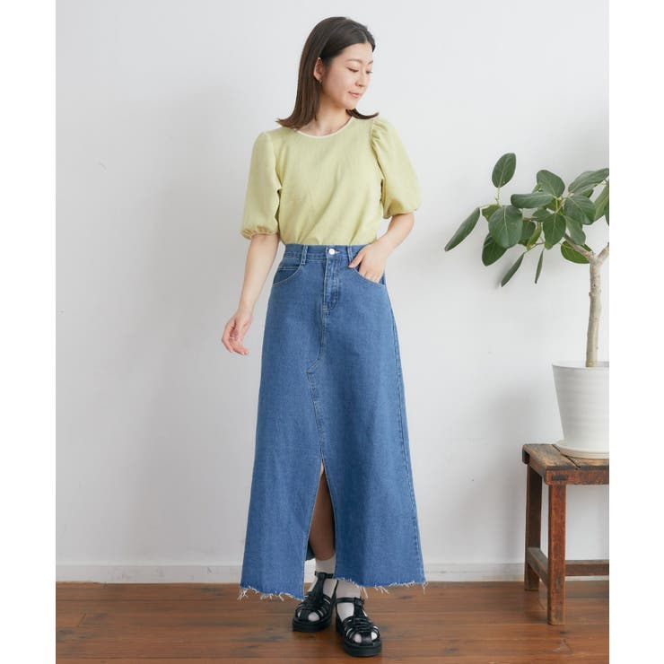 スリットデニムナローSK | RETRO GIRL | 詳細画像22 