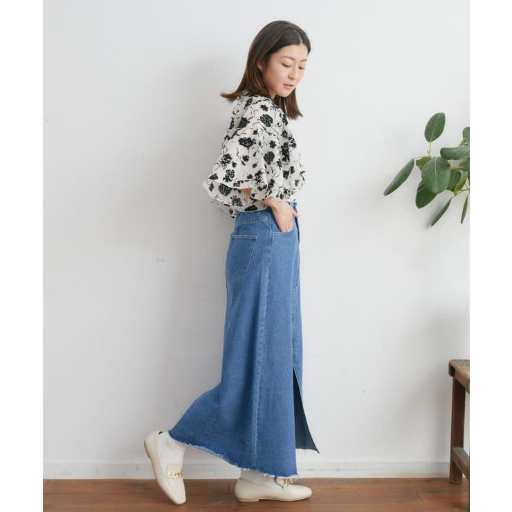 スリットデニムナローSK | RETRO GIRL | 詳細画像25 