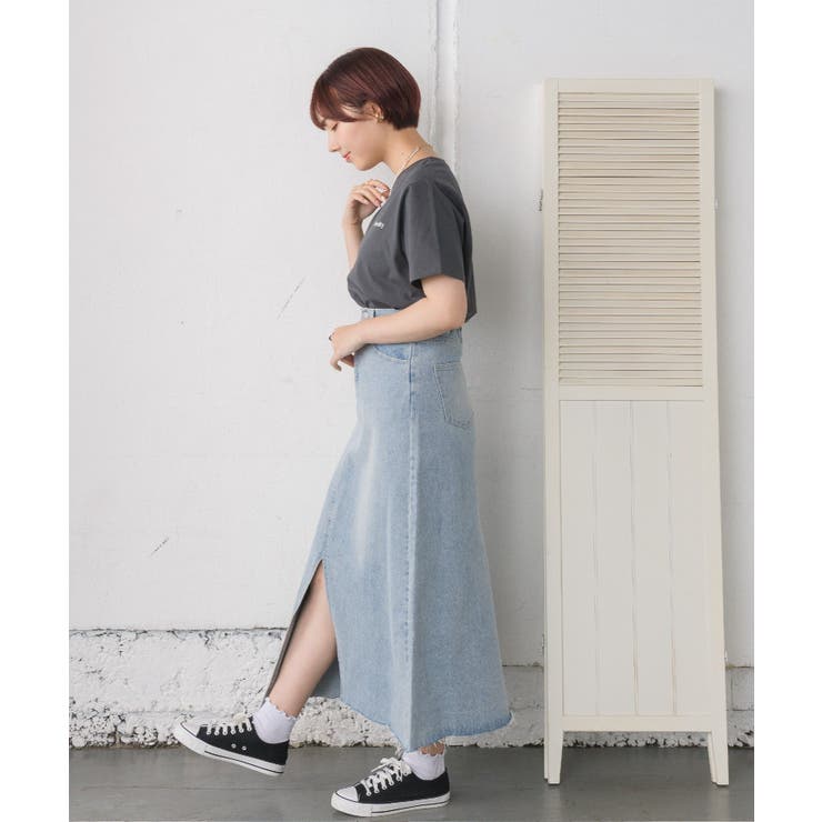 スリットデニムナローSK | RETRO GIRL | 詳細画像3 