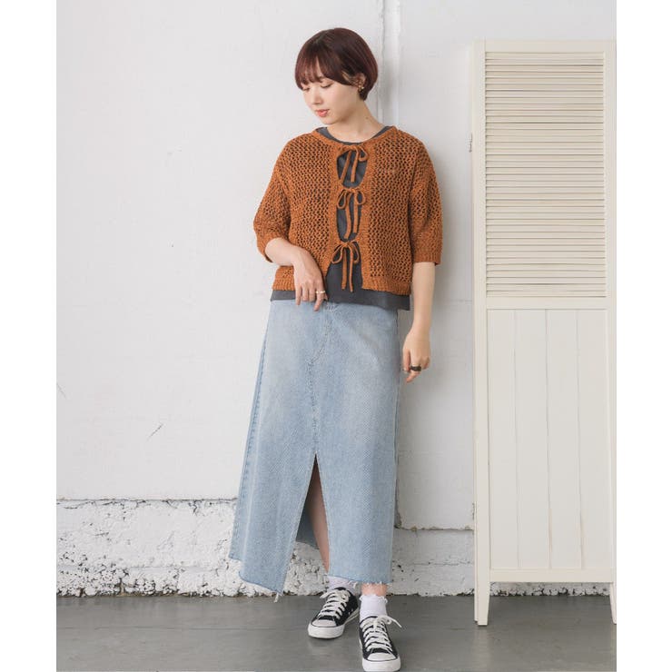 スリットデニムナローSK | RETRO GIRL | 詳細画像8 