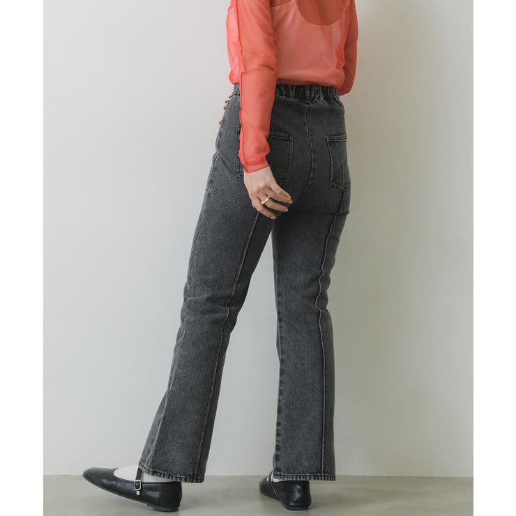 センターシームセミフレアPT(デニム) | RETRO GIRL | 詳細画像12 