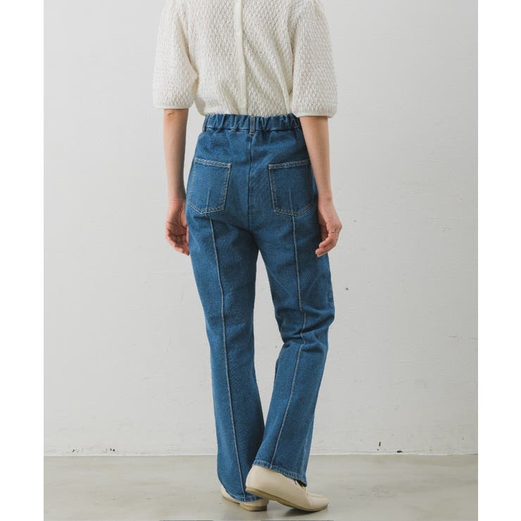 センターシームセミフレアPT(デニム) | RETRO GIRL | 詳細画像21 