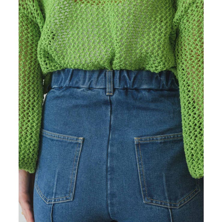 センターシームセミフレアPT(デニム) | RETRO GIRL | 詳細画像25 