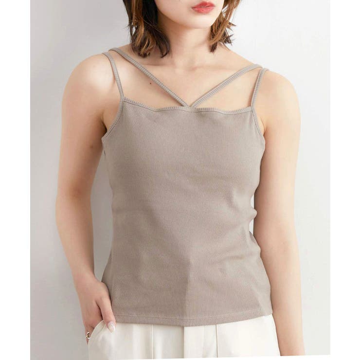 BRN1 | デザインテレコキャミ | RETRO GIRL