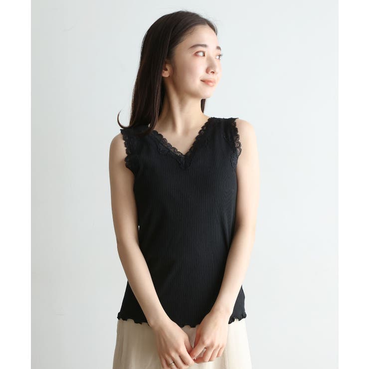 BLK1 | ２WAYレースタンク | RETRO GIRL