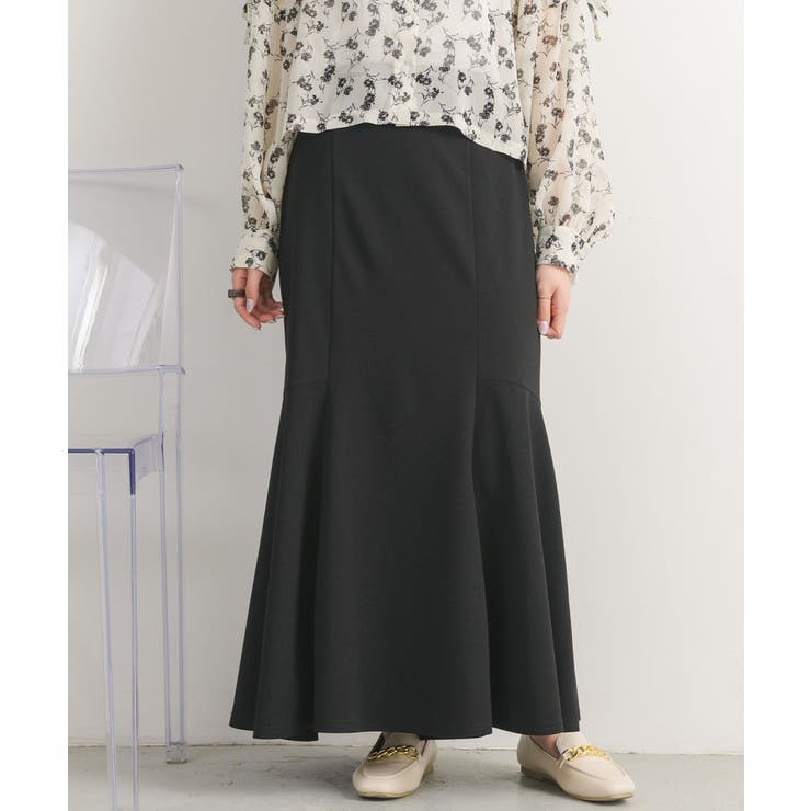 BLK1 | ジョーゼットマーメイドSK | RETRO GIRL