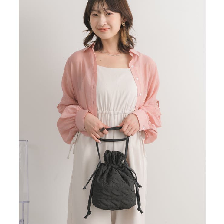 ポコポコ巾着ショルダーBAG[品番：RTGW0006990]｜RETRO GIRL