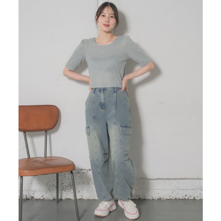 カーゴデニムパンツ | RETRO GIRL | 詳細画像20 