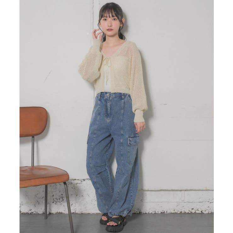 カーゴデニムパンツ | RETRO GIRL | 詳細画像25 