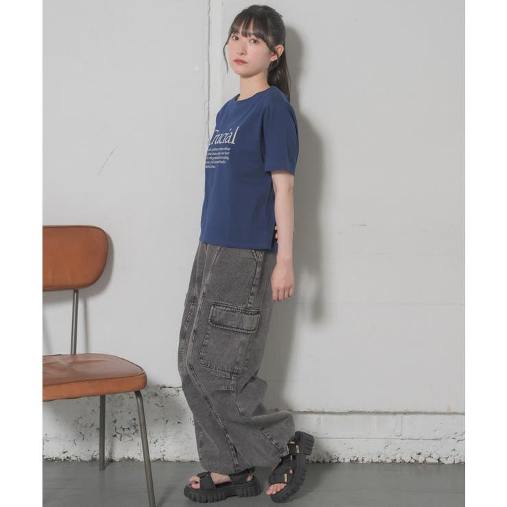 カーゴデニムパンツ | RETRO GIRL | 詳細画像5 