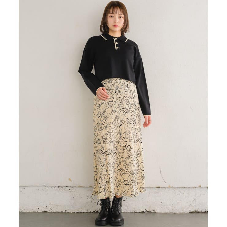 アソート細プリーツSK 【レトロガール】プリーツスカート ロングスカート | RETRO GIRL | 詳細画像9 