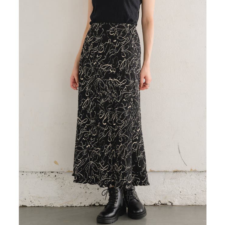 アソート細プリーツSK 【レトロガール】プリーツスカート ロングスカート | RETRO GIRL | 詳細画像12 