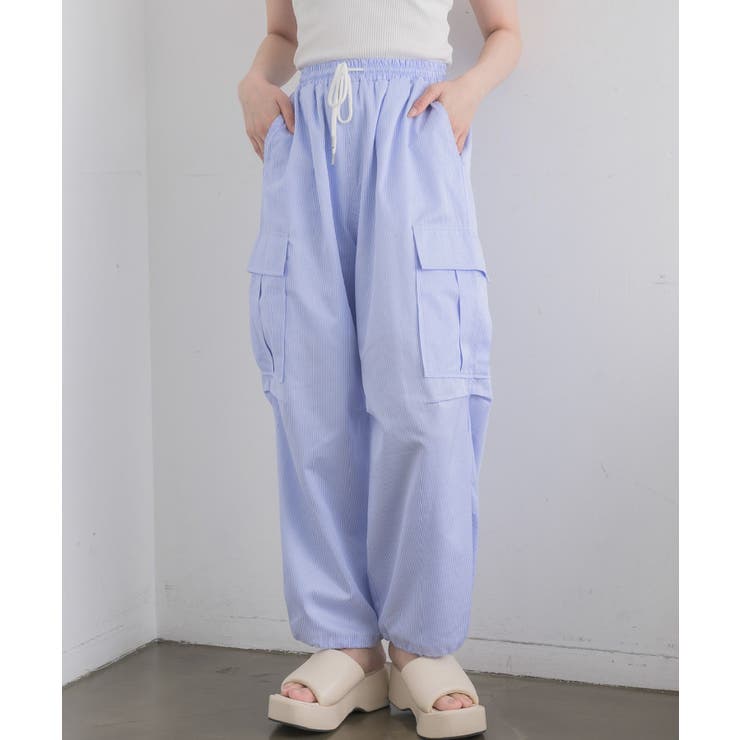 P/BLU | アソートパラシュートPT | RETRO GIRL