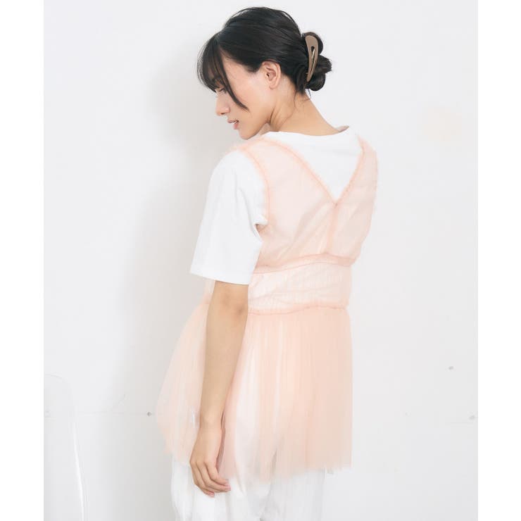 フリル切り替えチュールジレ | RETRO GIRL | 詳細画像26 