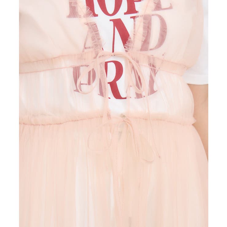 フリル切り替えチュールジレ | RETRO GIRL | 詳細画像28 