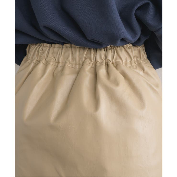 ドット釦FレザーミニSK | RETRO GIRL | 詳細画像31 