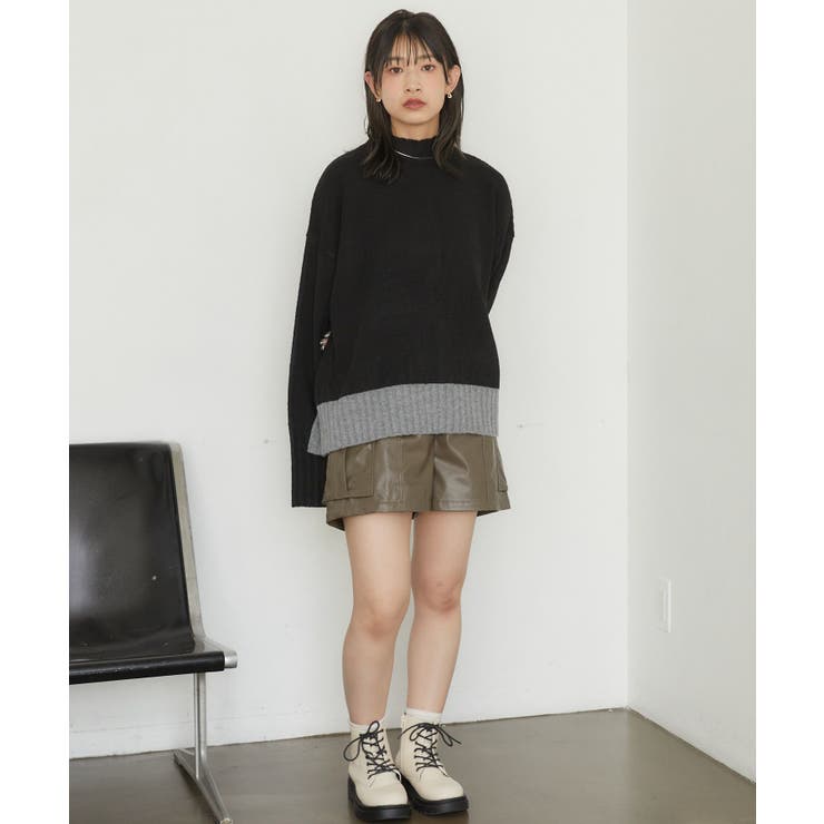 ポケ付きFレザーSPT | RETRO GIRL | 詳細画像18 