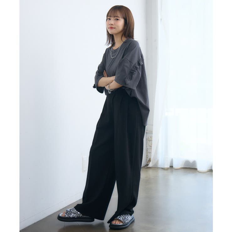 スラックスパンツ | RETRO GIRL | 詳細画像7 