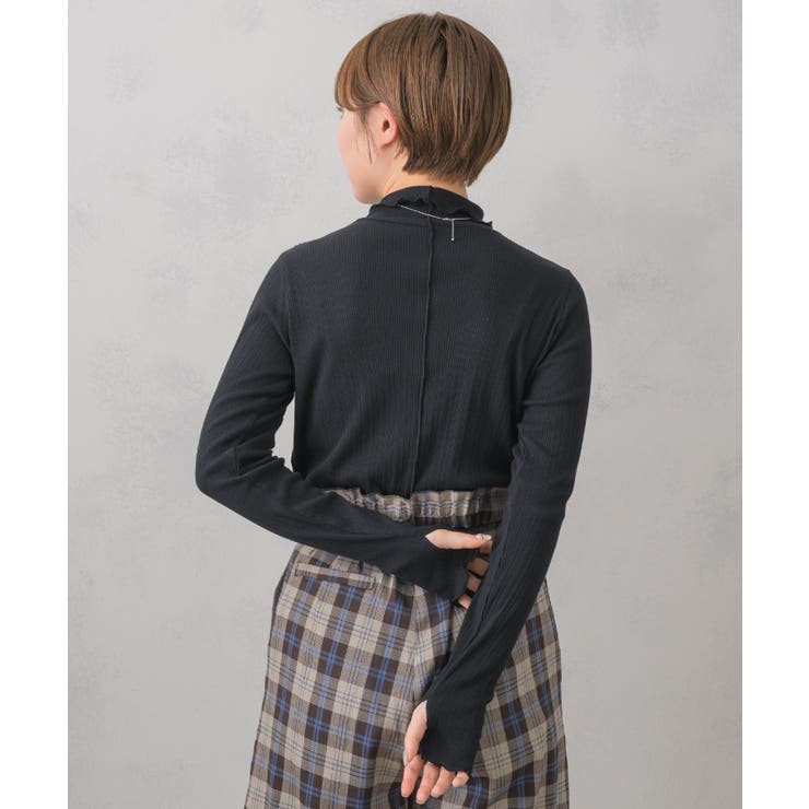 ランダムテレコインナーインナーカットソー ベーシック シンプル | RETRO GIRL | 詳細画像11 