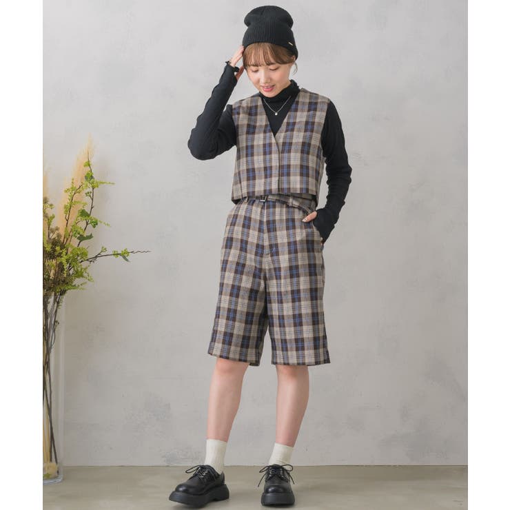 ランダムテレコインナーインナーカットソー ベーシック シンプル | RETRO GIRL | 詳細画像16 