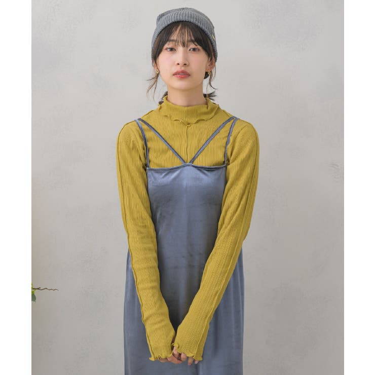 ランダムテレコインナーインナーカットソー ベーシック シンプル | RETRO GIRL | 詳細画像18 