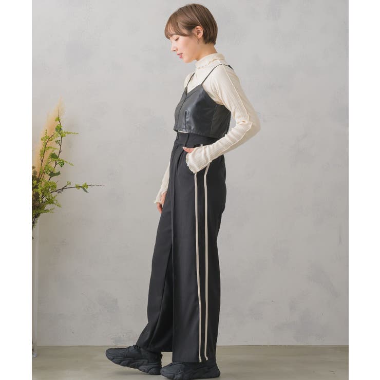 ランダムテレコインナーインナーカットソー ベーシック シンプル | RETRO GIRL | 詳細画像6 