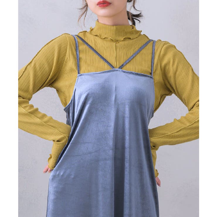 YEL0 | ランダムテレコインナーインナーカットソー ベーシック シンプル | RETRO GIRL