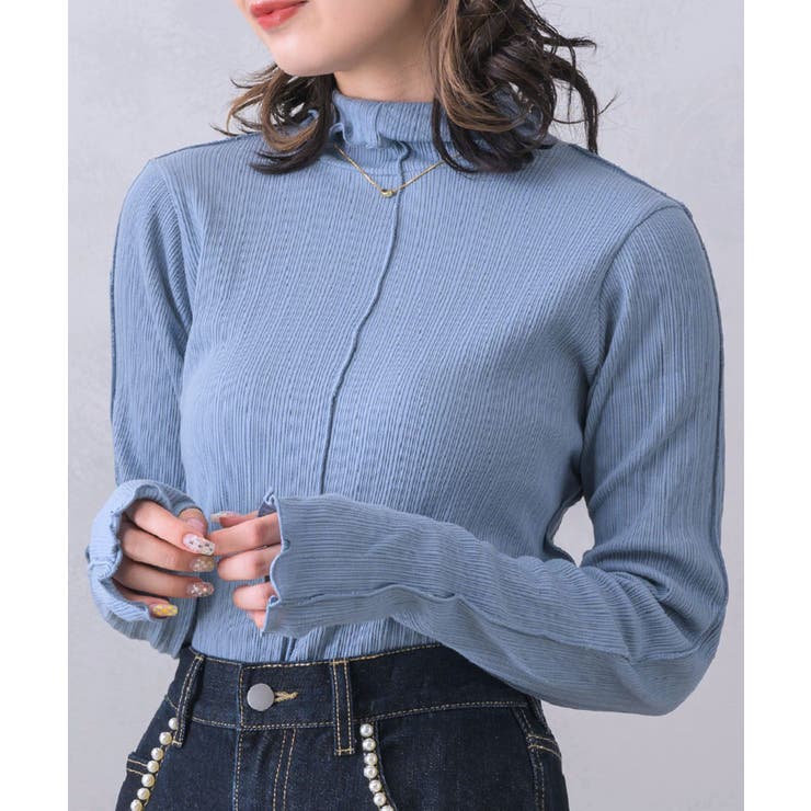 BLU0 | ランダムテレコインナーインナーカットソー ベーシック シンプル | RETRO GIRL