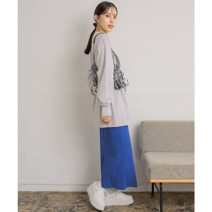 リブニットSK | RETRO GIRL | 詳細画像3 