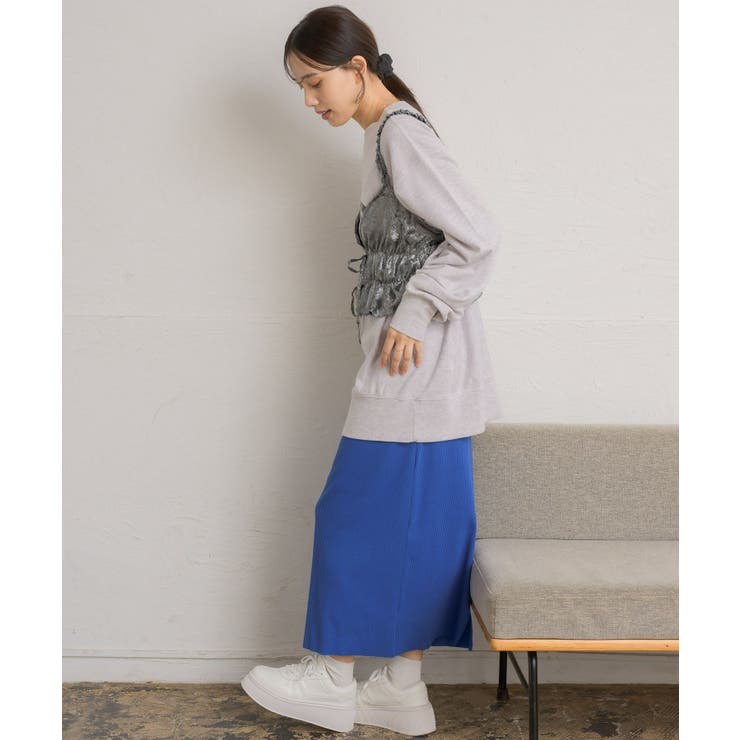 リブニットSK | RETRO GIRL | 詳細画像5 