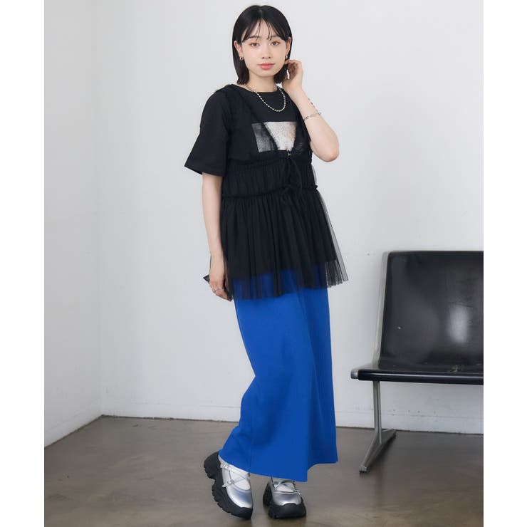 リブニットSK | RETRO GIRL | 詳細画像7 