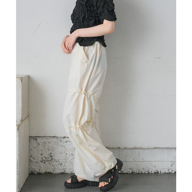 ドロストナイロンパンツ | RETRO GIRL | 詳細画像10 