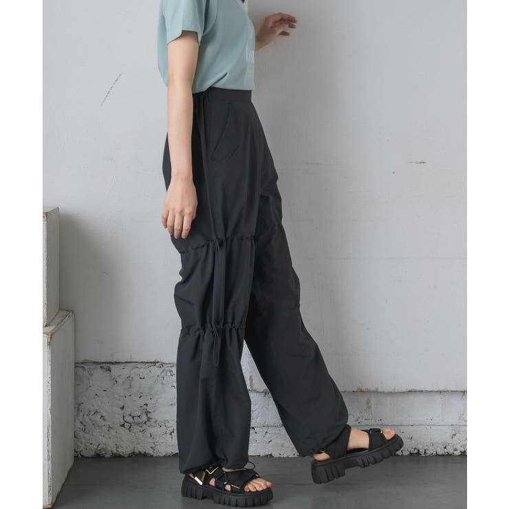 ドロストナイロンパンツ | RETRO GIRL | 詳細画像17 