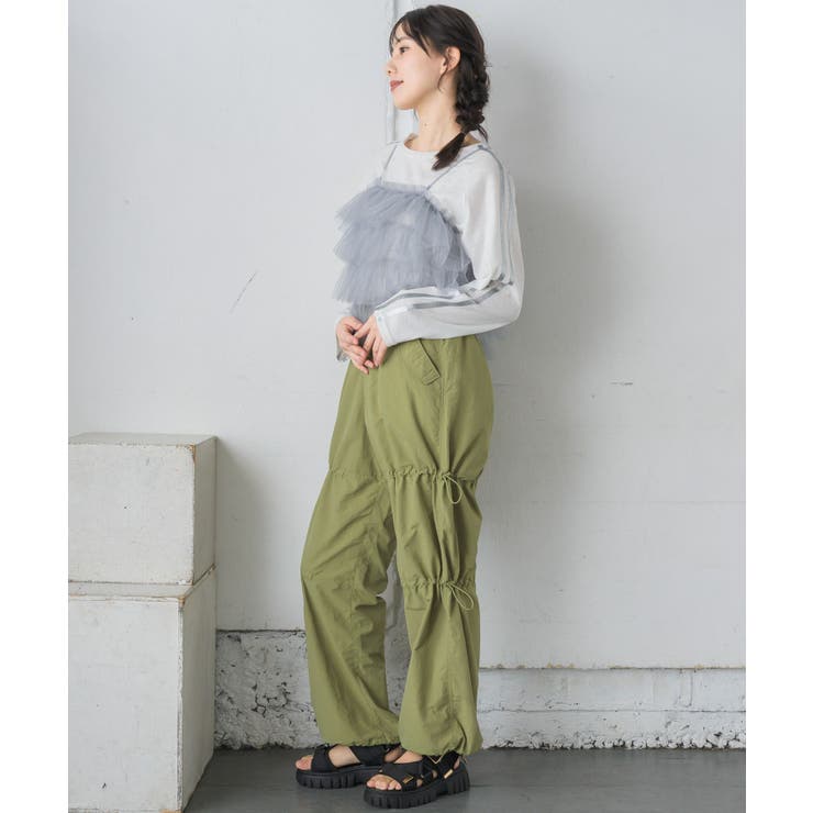 ドロストナイロンパンツ | RETRO GIRL | 詳細画像22 