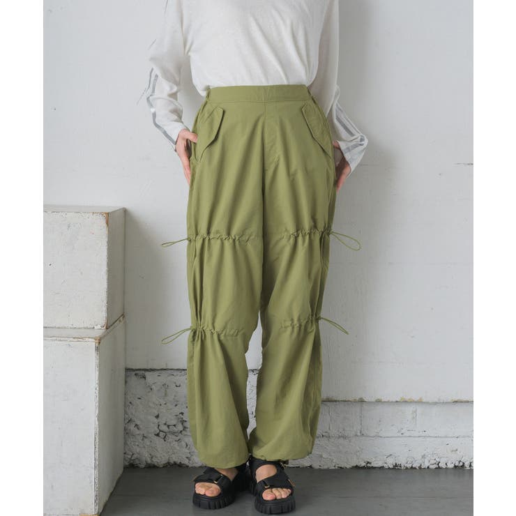 ドロストナイロンパンツ | RETRO GIRL | 詳細画像26 