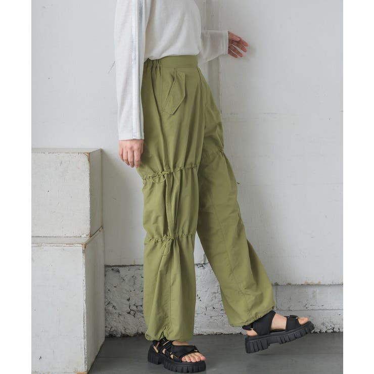 ドロストナイロンパンツ | RETRO GIRL | 詳細画像27 