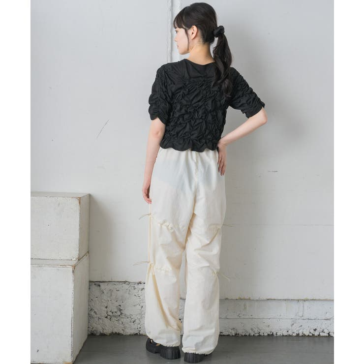 ドロストナイロンパンツ | RETRO GIRL | 詳細画像5 