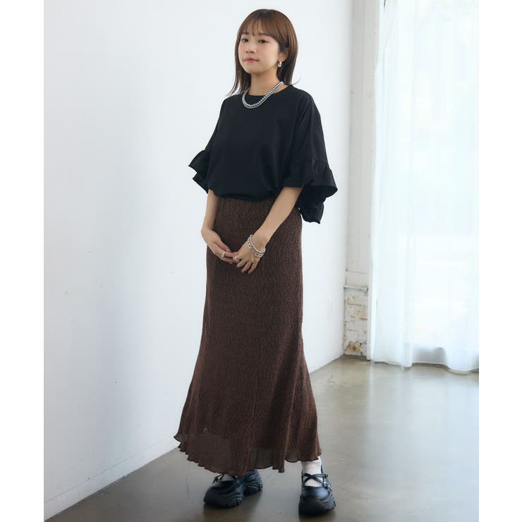 フリルsleeve T-shirt | RETRO GIRL | 詳細画像25 
