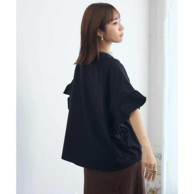 フリルsleeve T-shirt | RETRO GIRL | 詳細画像28 