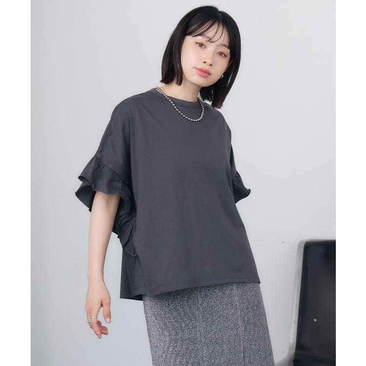 フリルsleeve T-shirt | RETRO GIRL | 詳細画像35 