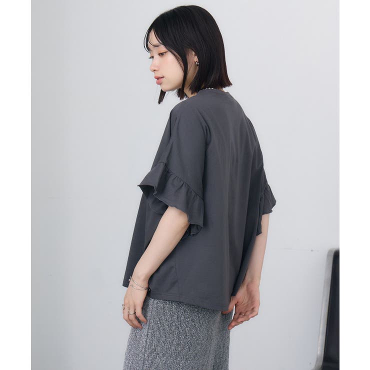 フリルsleeve T-shirt | RETRO GIRL | 詳細画像37 