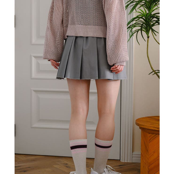 裾キリッパプリーツミニSK | RETRO GIRL | 詳細画像10 