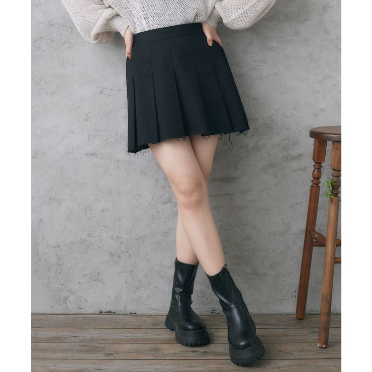 裾キリッパプリーツミニSK | RETRO GIRL | 詳細画像16 