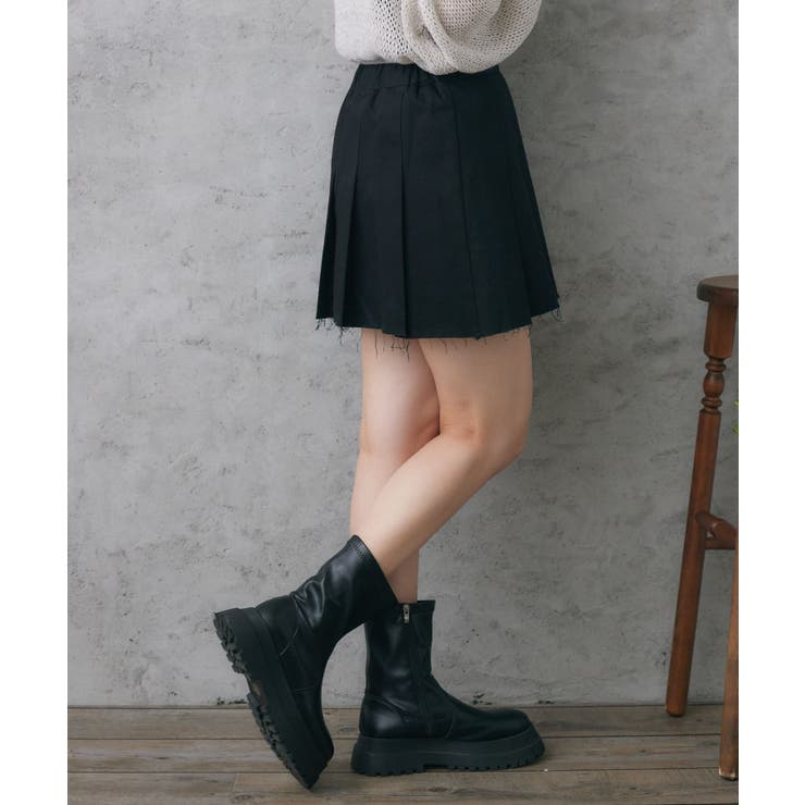 裾キリッパプリーツミニSK | RETRO GIRL | 詳細画像18 