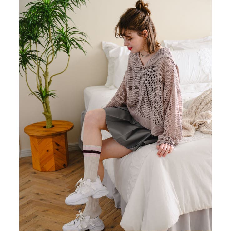 裾キリッパプリーツミニSK | RETRO GIRL | 詳細画像2 