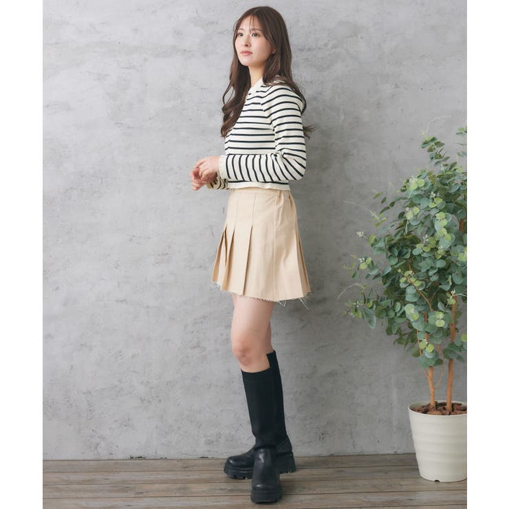 裾キリッパプリーツミニSK | RETRO GIRL | 詳細画像21 